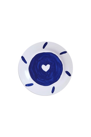 Prato de porcelana 19 cm - Branco