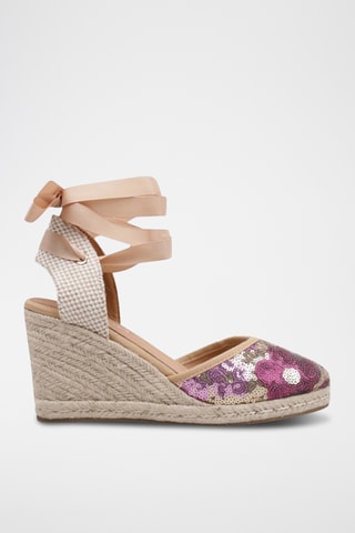 Espadrilles compensées - Violet