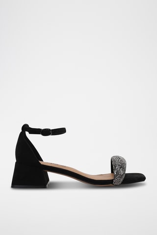 Sandales à talons - Noir
