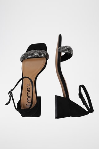 Sandales à talons - Noir
