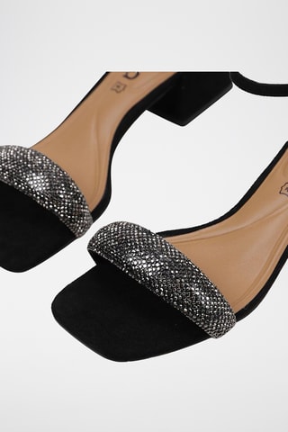 Sandales à talons - Noir