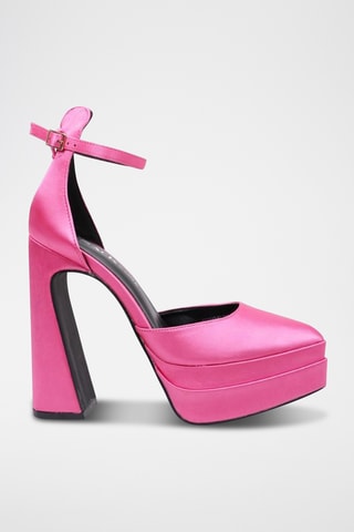 Escarpins plateformes - Fuchsia
