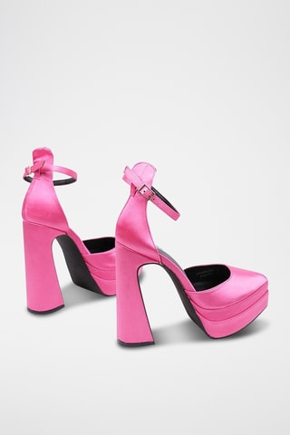 Escarpins plateformes - Fuchsia