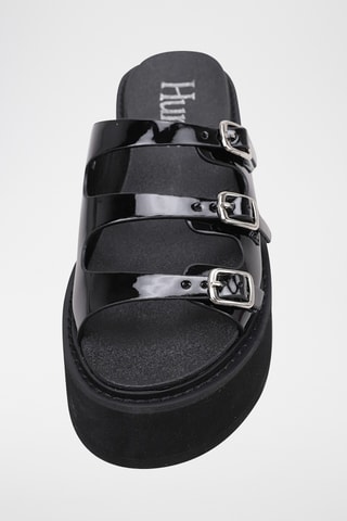 Mules plateformes - Noir