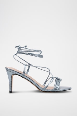 Sandales à talons - Bleu