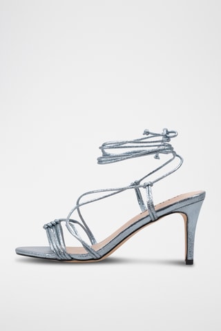 Sandales à talons - Bleu