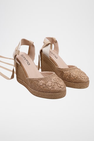 Espadrilles compensées - Marron
