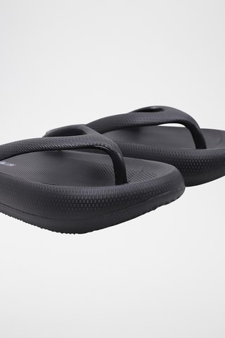 Tongs plateformes - Noir