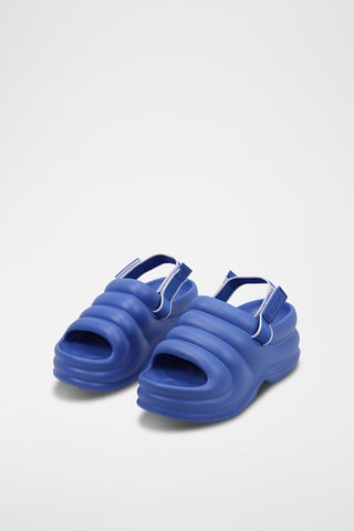 Sandales plateformes - Bleu