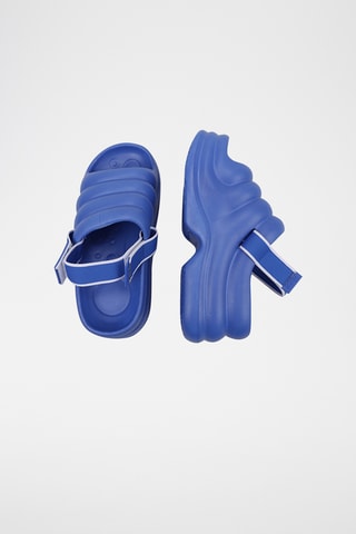 Sandales plateformes - Bleu