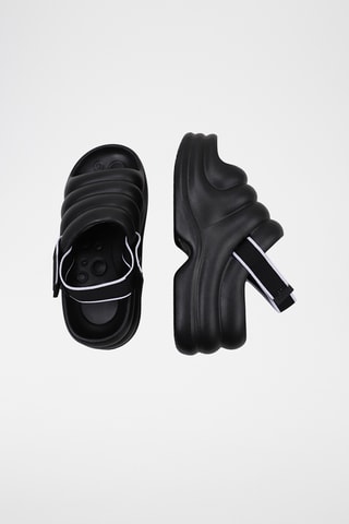 Sandales plateformes - Noir