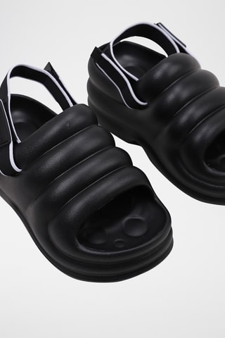 Sandales plateformes - Noir