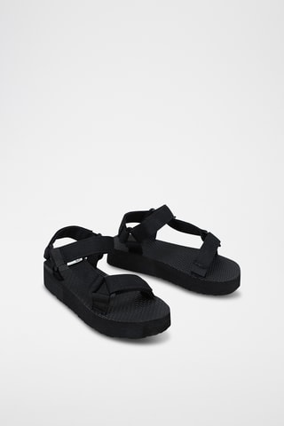 Sandales plateformes - Noir