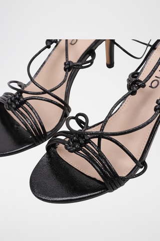 Sandales à talons - Noir