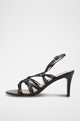 Sandales à talons - Noir