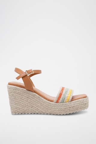 Espadrilles compensées - Marron