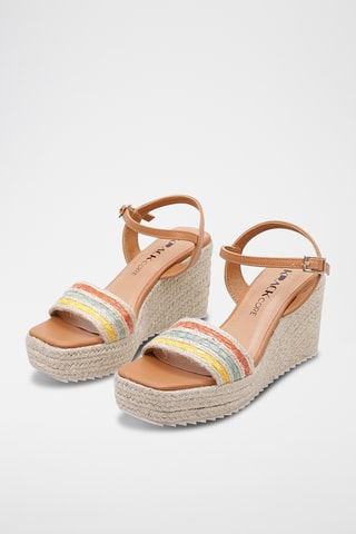 Espadrilles compensées - Marron
