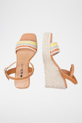 Espadrilles compensées - Marron