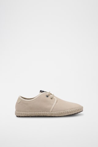Derbys en cuir - Beige