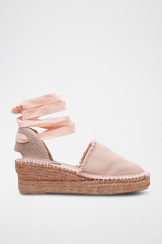 Espadrilles compensées - Rose
