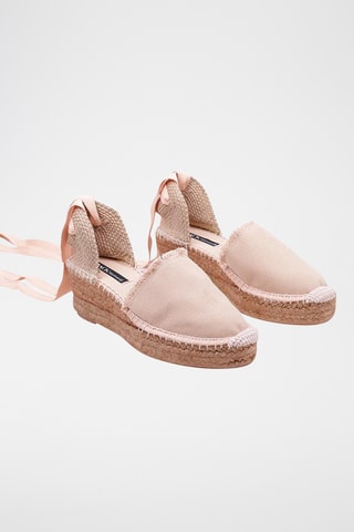 Espadrilles compensées - Rose