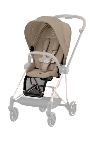 Zitje voor Buggy Mios - Beige - Vanaf de geboorte t/m 4 jaar - T/m 22 kg
