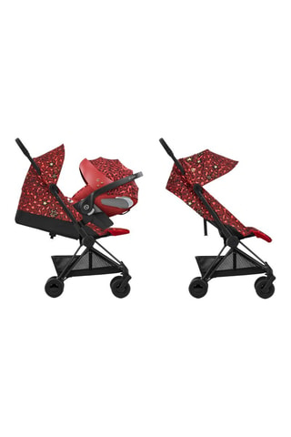 Silla de paseo Coya Rockstar - Rojo - Desde recién nacido - Hasta 22 kg