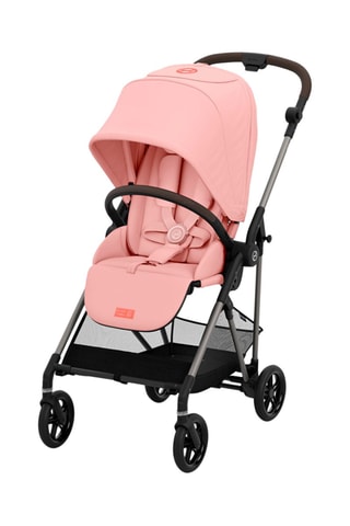 Poussette Melio - Rouge - Dès la naissance à 3 ans - Jusqu'à 15 kg
