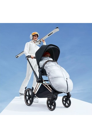 Saco de paseo de invierno Platinum - Azul marino 110 cm - TOG 6