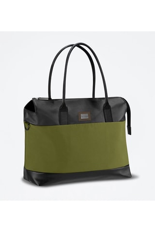 Bolso cambiador Platinum - Marrón y verde