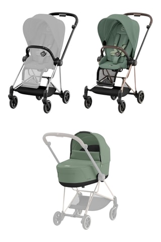 Buggy Mios Frame & Seat RBA - Groen - Vanaf de geboorte - Tot 22 kg