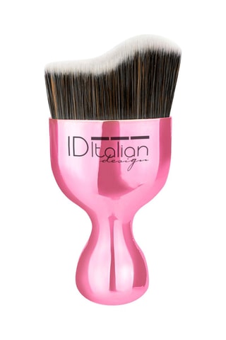Pincel kabuki Ouro rosa e preto
