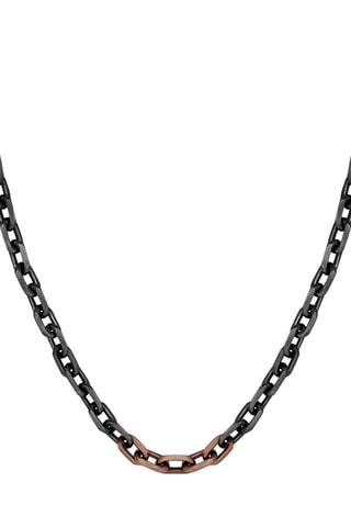 Collana - Nero e marrone