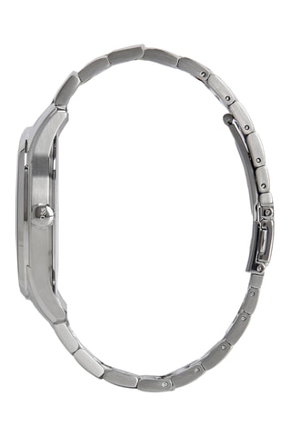 Orologio al quarzo in acciaio - Argentato