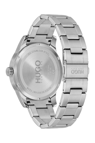 Orologio al quarzo in acciaio - Argentato