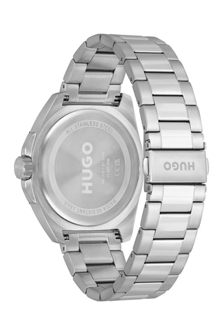 Orologio al quarzo in acciaio - Argentato