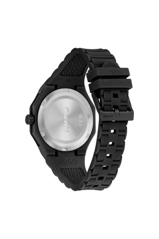 Silicone Quartz Horloge - Zwart