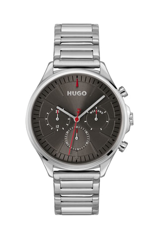 Orologio al quarzo in acciaio - Argentato