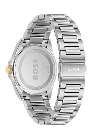 Orologio al quarzo in acciaio e bracciale - Argentato e dorato