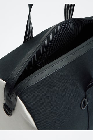 Sac bowling - Bleu marine et rouge