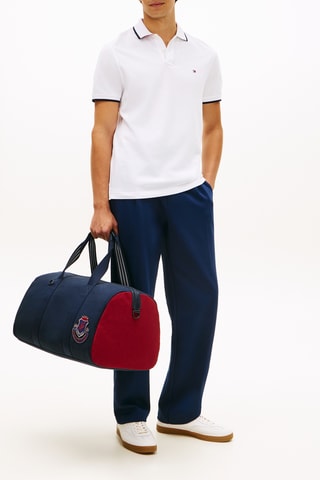 Sac bowling - Bleu marine et rouge