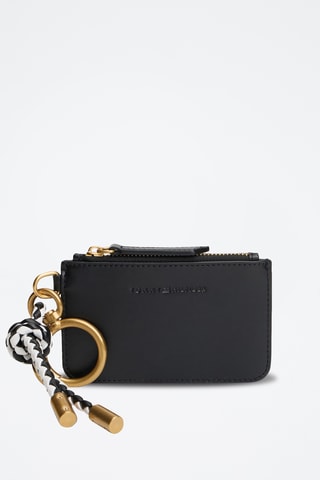 Porte-cartes en cuir - Noir
