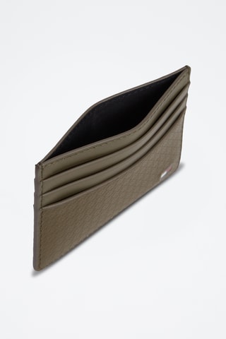 Porte-cartes en cuir - Vert foncé