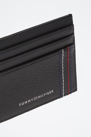 Porte-cartes en cuir - Noir