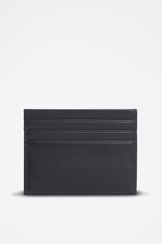 Porte-cartes en cuir - Bleu marine