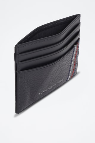 Porte-cartes en cuir - Bleu marine