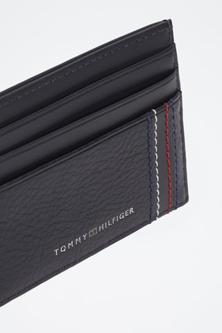 Porte-cartes en cuir - Bleu marine