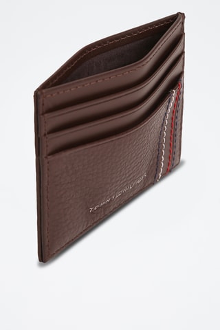 Porte-cartes en cuir - Marron