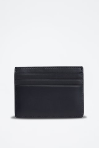 Porte-cartes en cuir - Bleu marine
