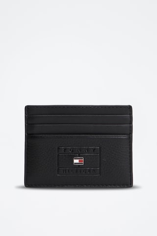 Porte-cartes en cuir - Noir